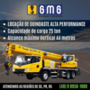 Gmg loca%c3%a7%c3%a3o de guindastes 25ton